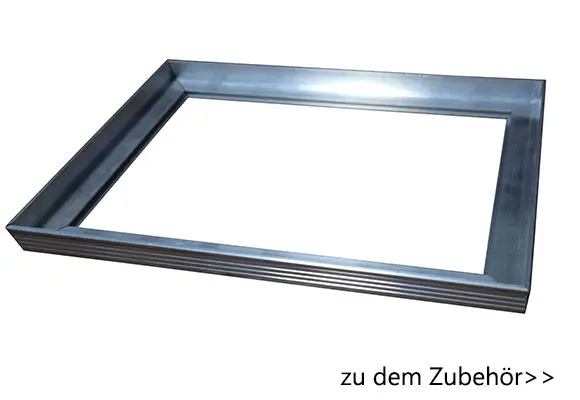 Alu Einbaurahmen Zubehör